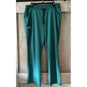 Skechers by Barco Scrub Pants‎ Women's Size Large Green Pull On Stretch Comfort